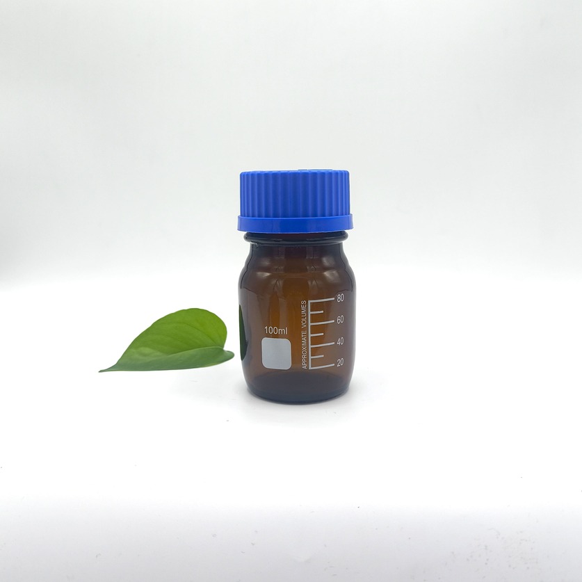 100 ml кафява стъклена бутилка с реагент